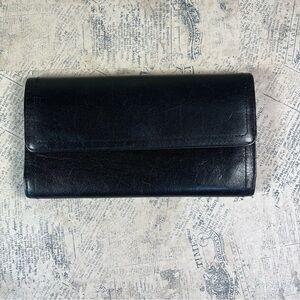 Monsac trifold Italian Leather Wallet